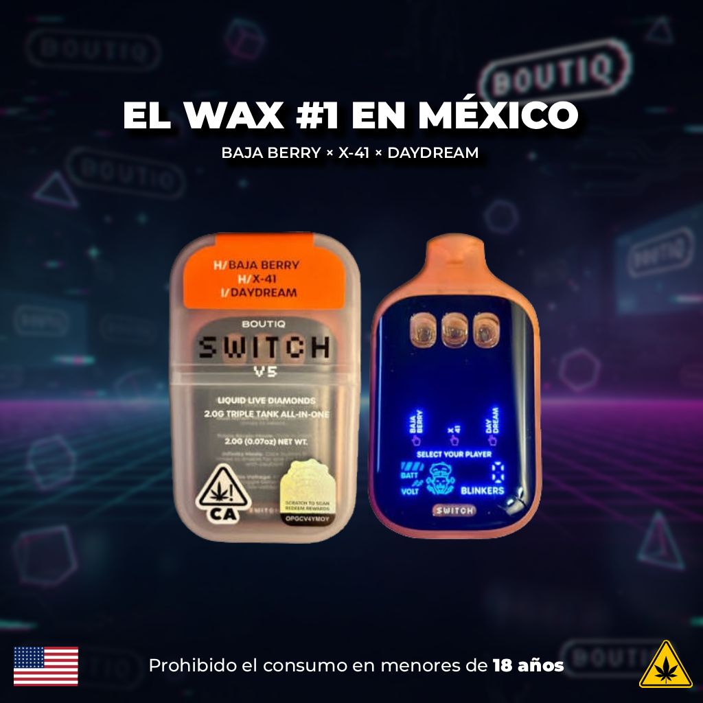 Boutiq Switch V5 Baja Berry x X-41 x Daydream Wax 2G